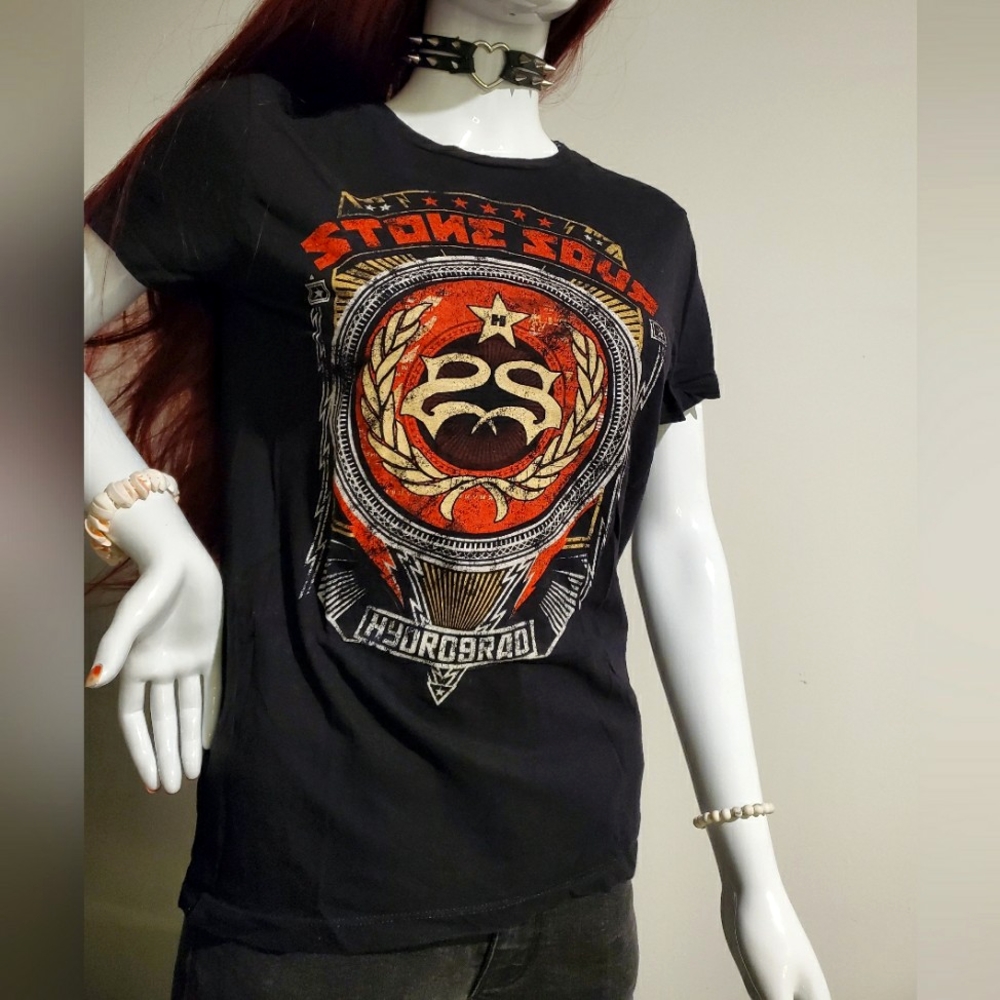 XS Stone Sour Hydrograd Band T-Shirt ~ Black